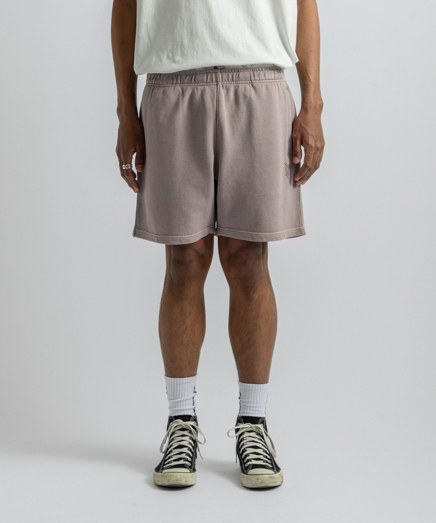 Austin Pigment Dyed Sweat Short Pant