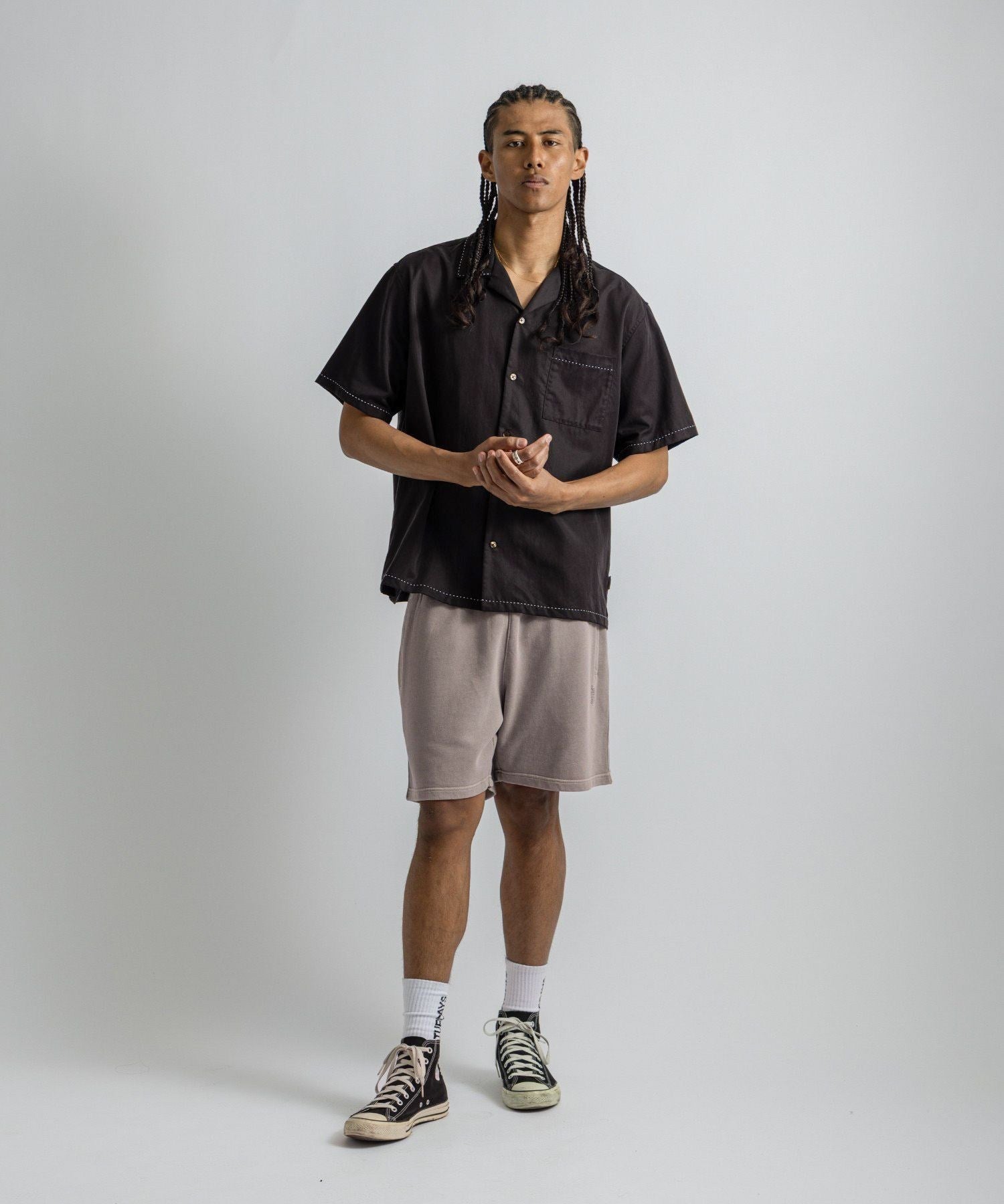 Austin Pigment Dyed Sweat Short Pant