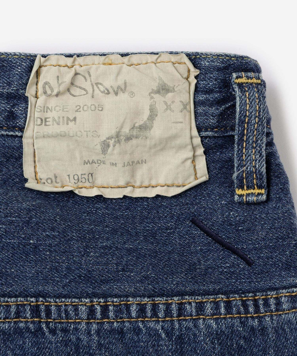orSlow x Saturdays NYC HIGH WAIST SELVEDGE DENIM PANTS USED | WOMEN