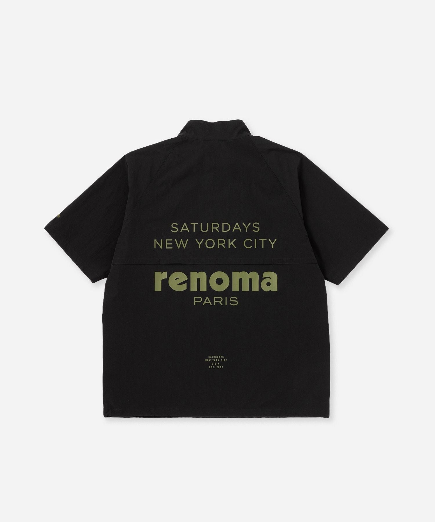 renoma GOLF x Saturdays NYC Mens Half Zip JK SS