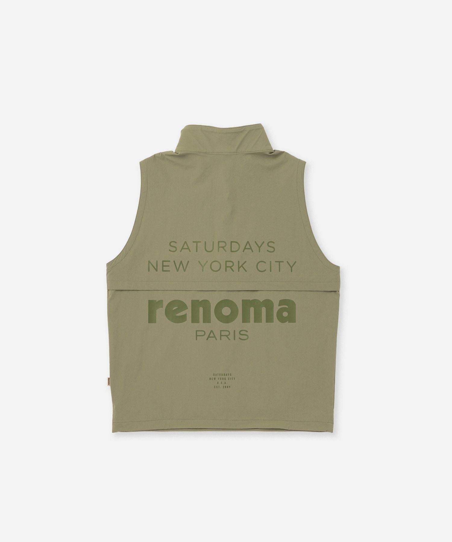 renoma GOLF x Saturdays NYC Womens Half Zip Vest | WOMEN