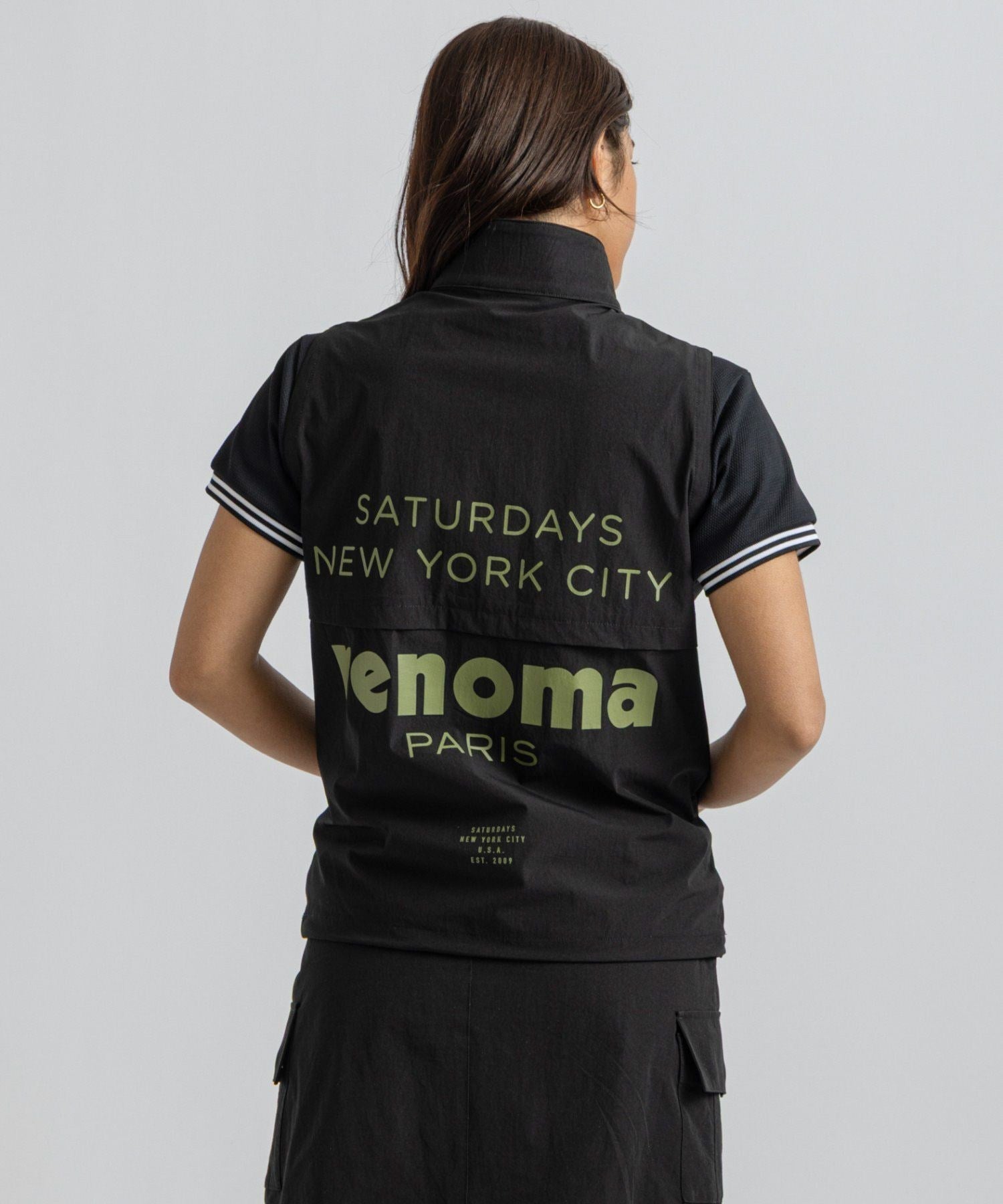 renoma GOLF x Saturdays NYC Womens Half Zip Vest | WOMEN