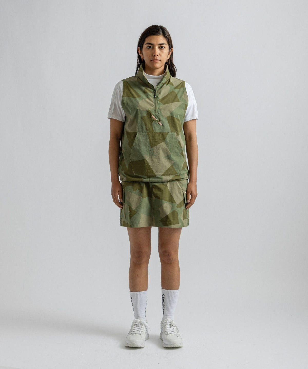 renoma GOLF x Saturdays NYC Womens Half Zip Vest | WOMEN