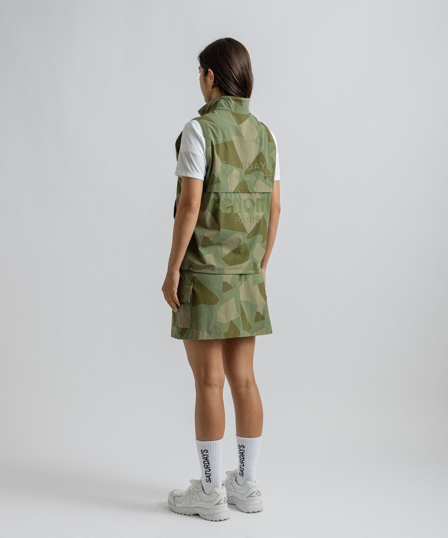 renoma GOLF x Saturdays NYC Womens Half Zip Vest | WOMEN