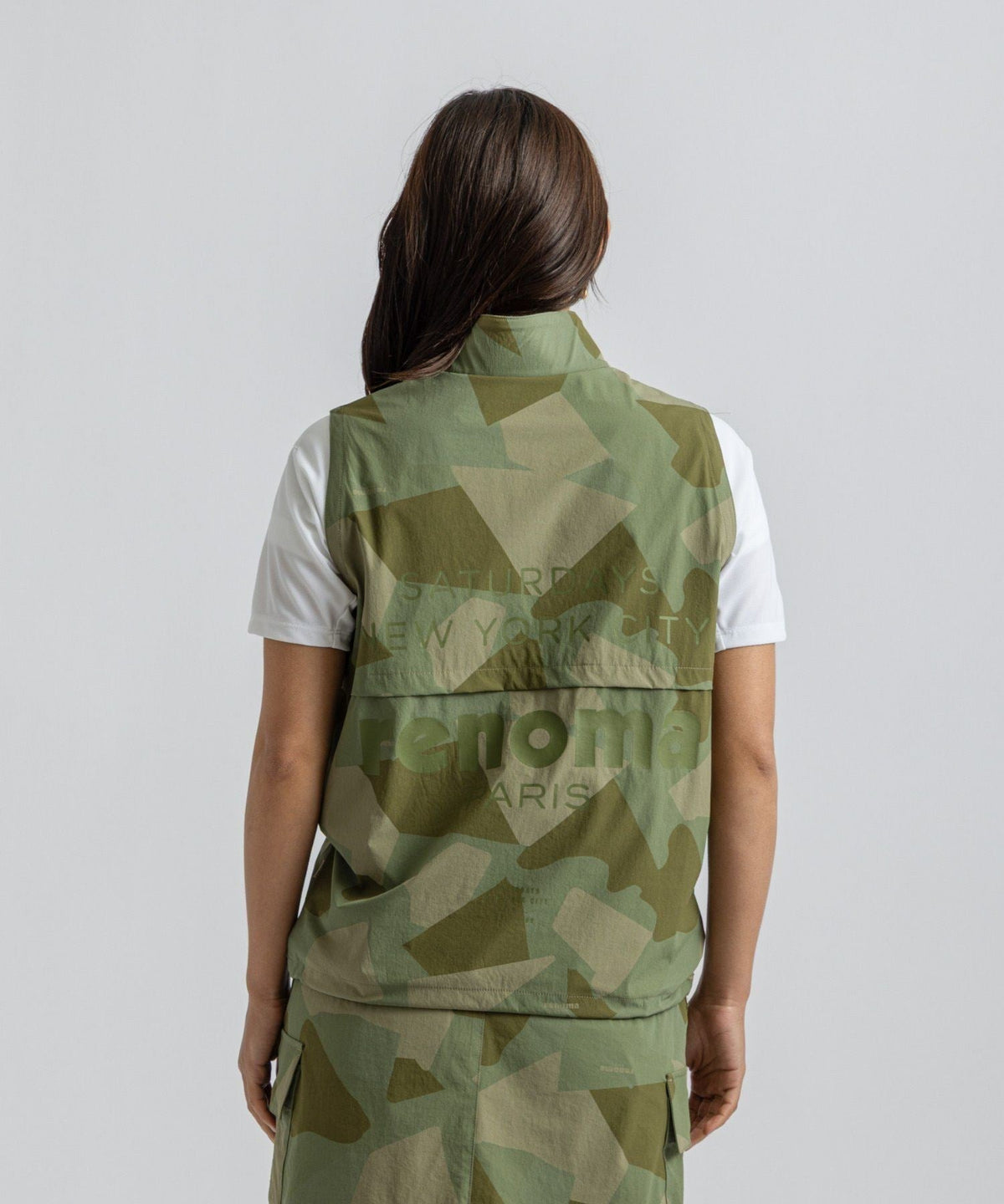 renoma GOLF x Saturdays NYC Womens Half Zip Vest | WOMEN