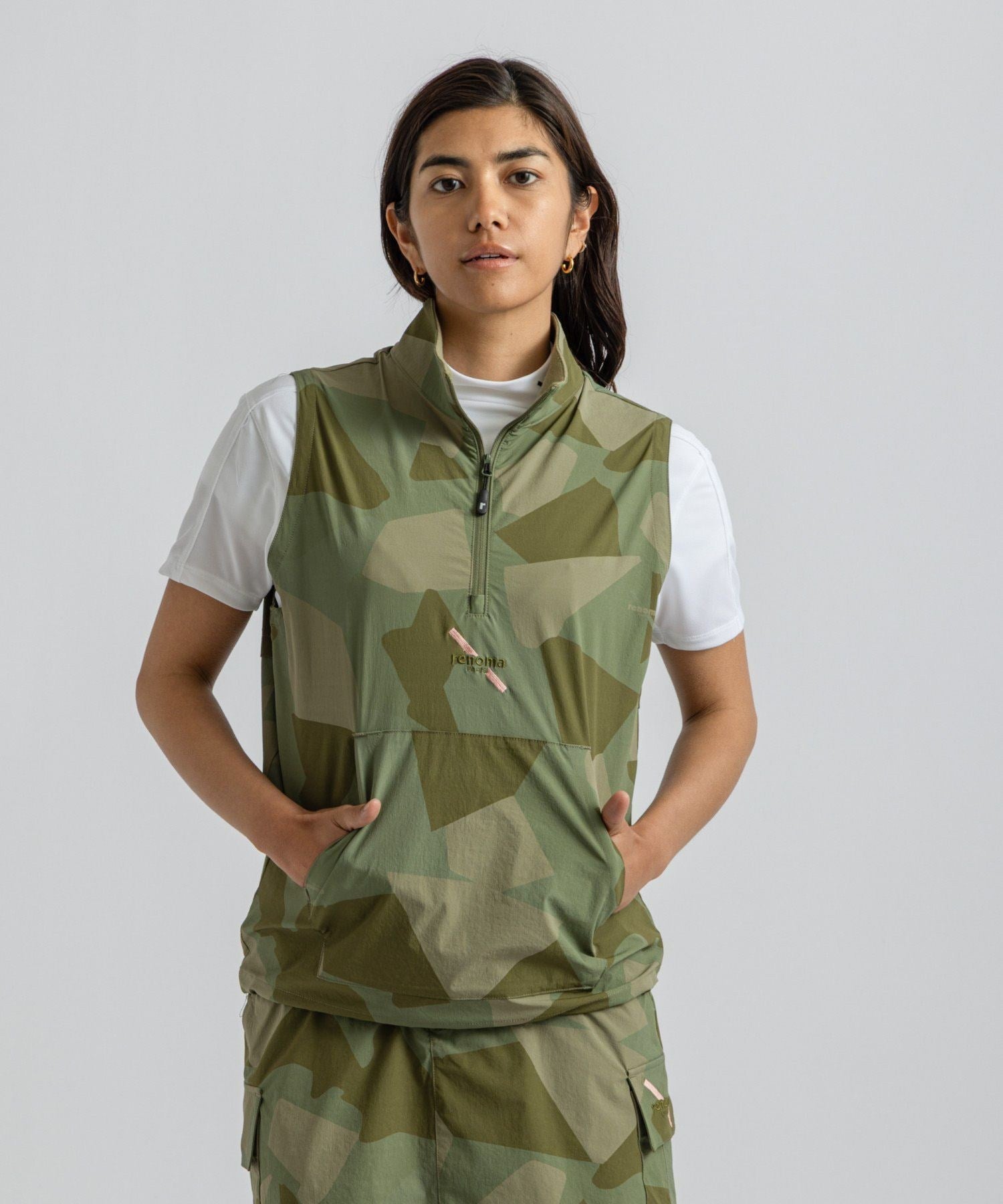 renoma GOLF x Saturdays NYC Womens Half Zip Vest | WOMEN