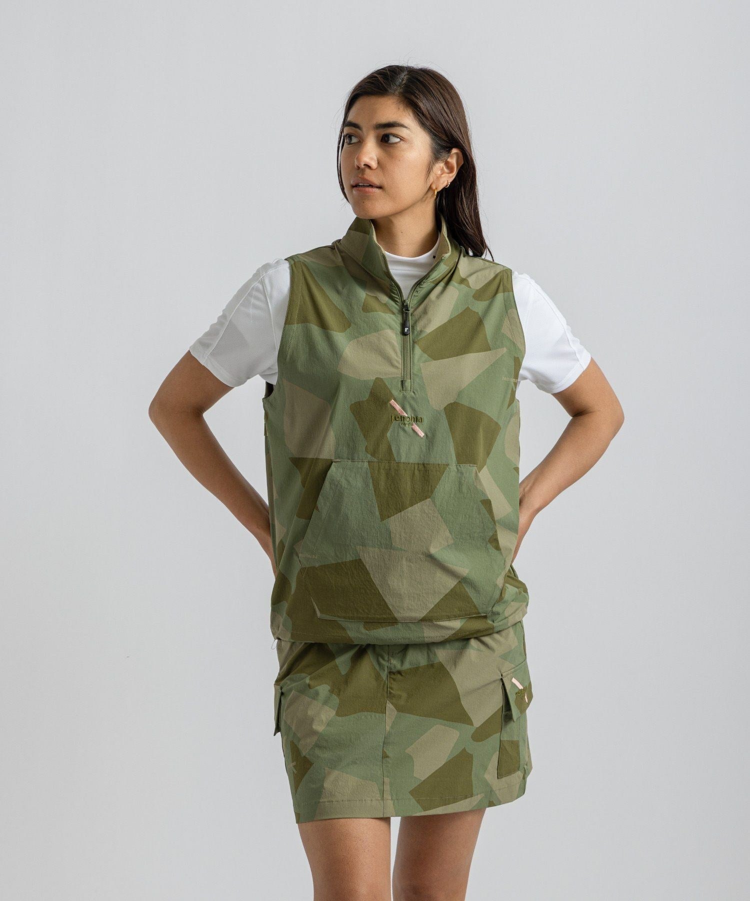 renoma GOLF x Saturdays NYC Womens Half Zip Vest | WOMEN