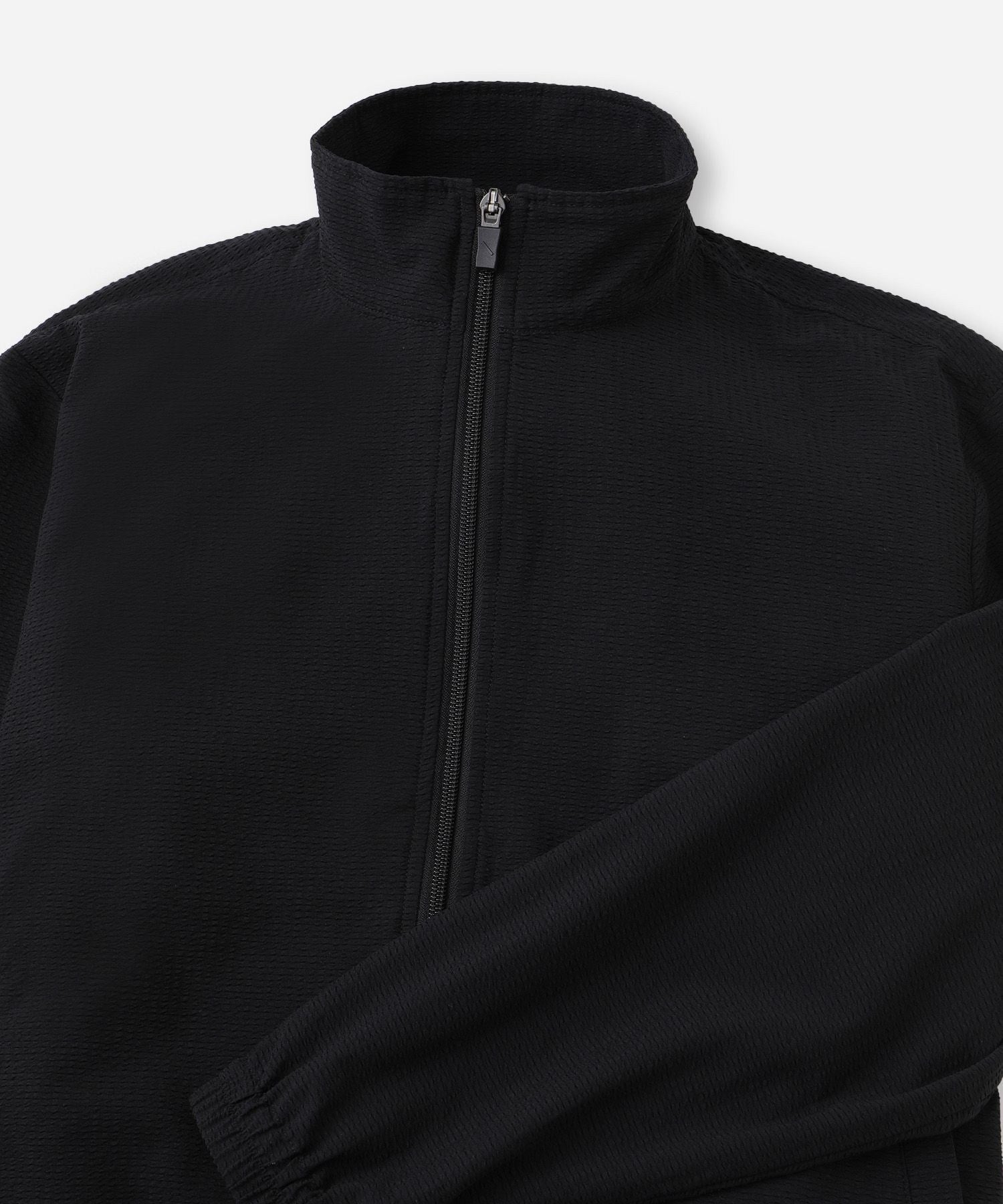 Seersucker Blouson  | WOMEN