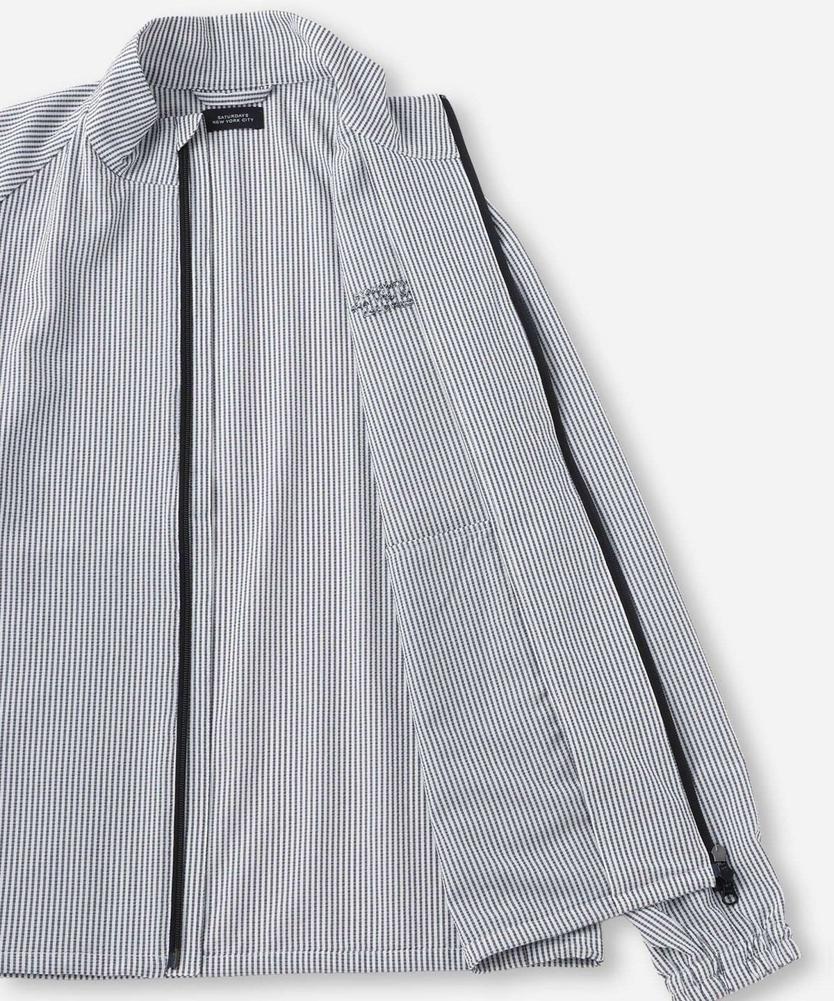 Seersucker Blouson