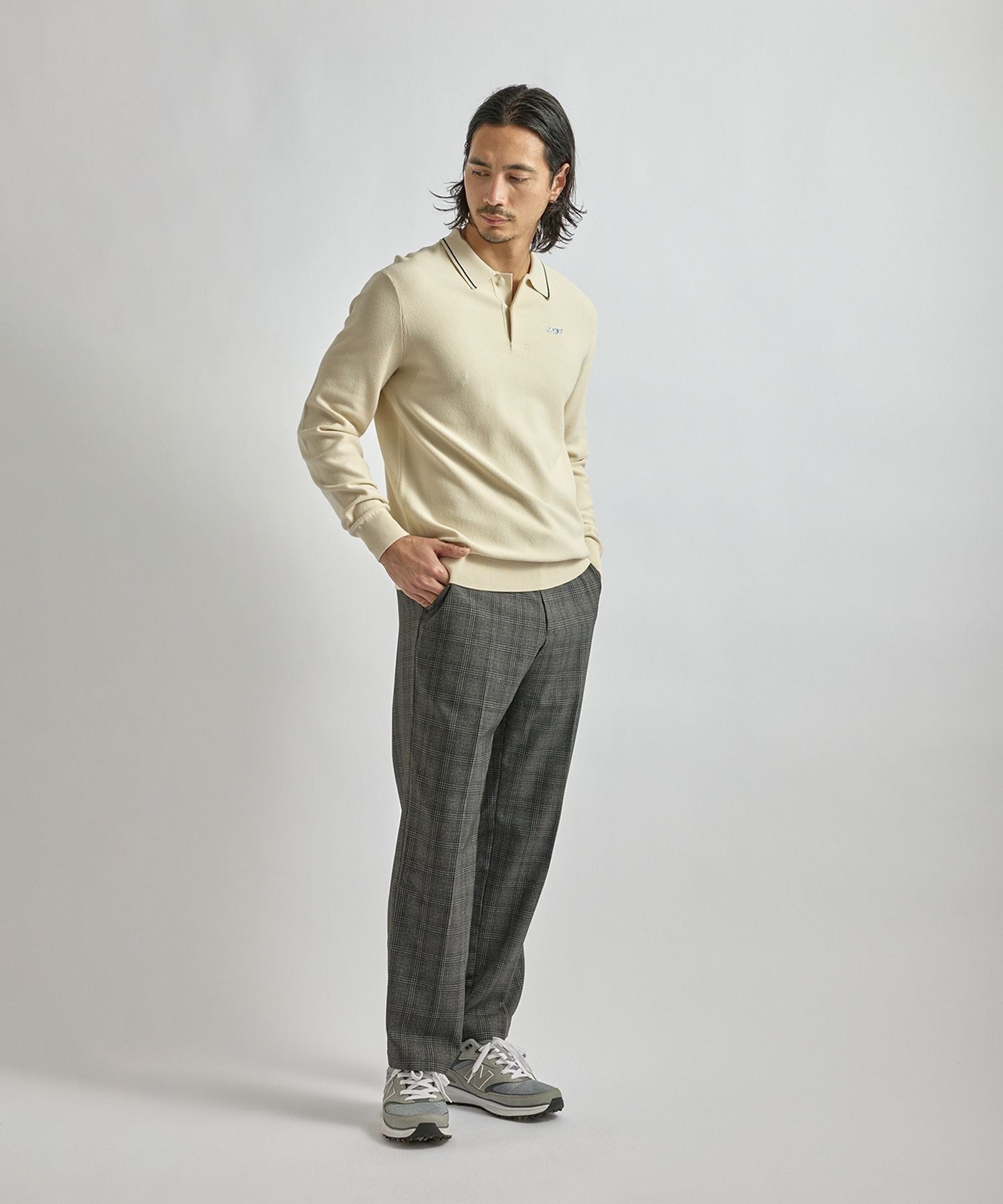 LS Knit Polo | Saturdays NYC Japan