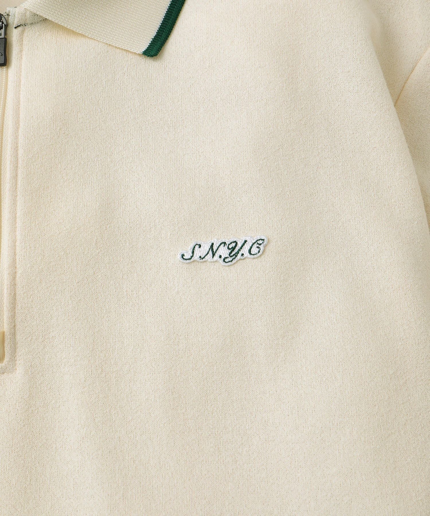 SS Half Zip Polo