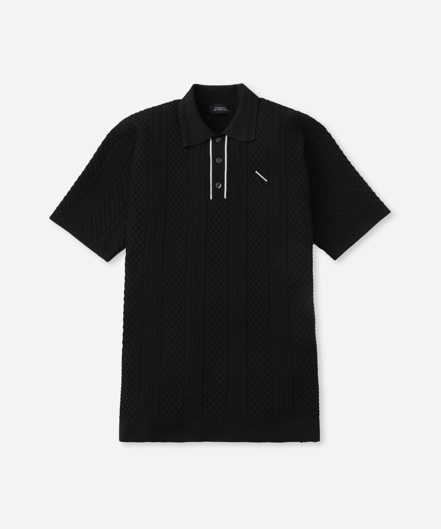 SS Knit Polo | Saturdays NYC Japan