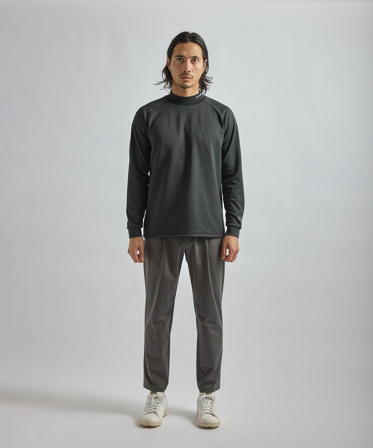 LS Mock Neck Shirt