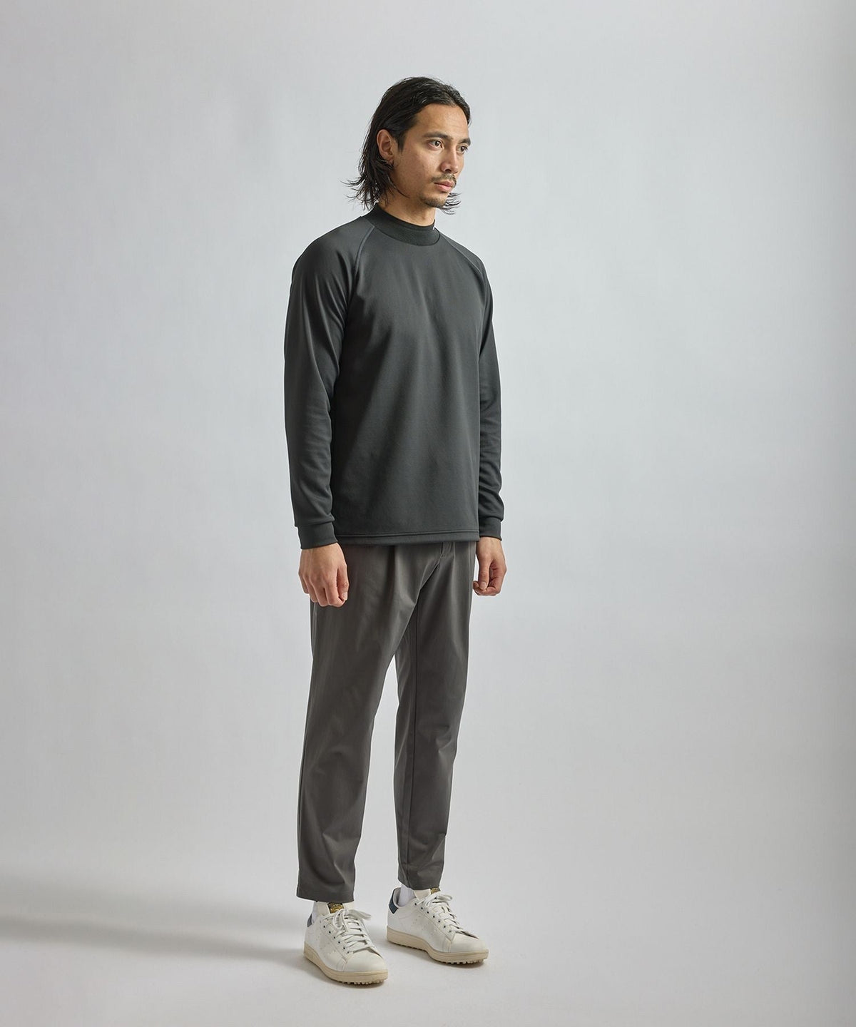 LS Mock Neck Shirt