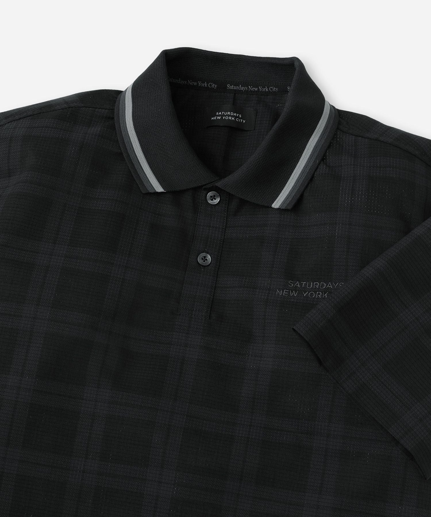 Seersucker Polo Shirt