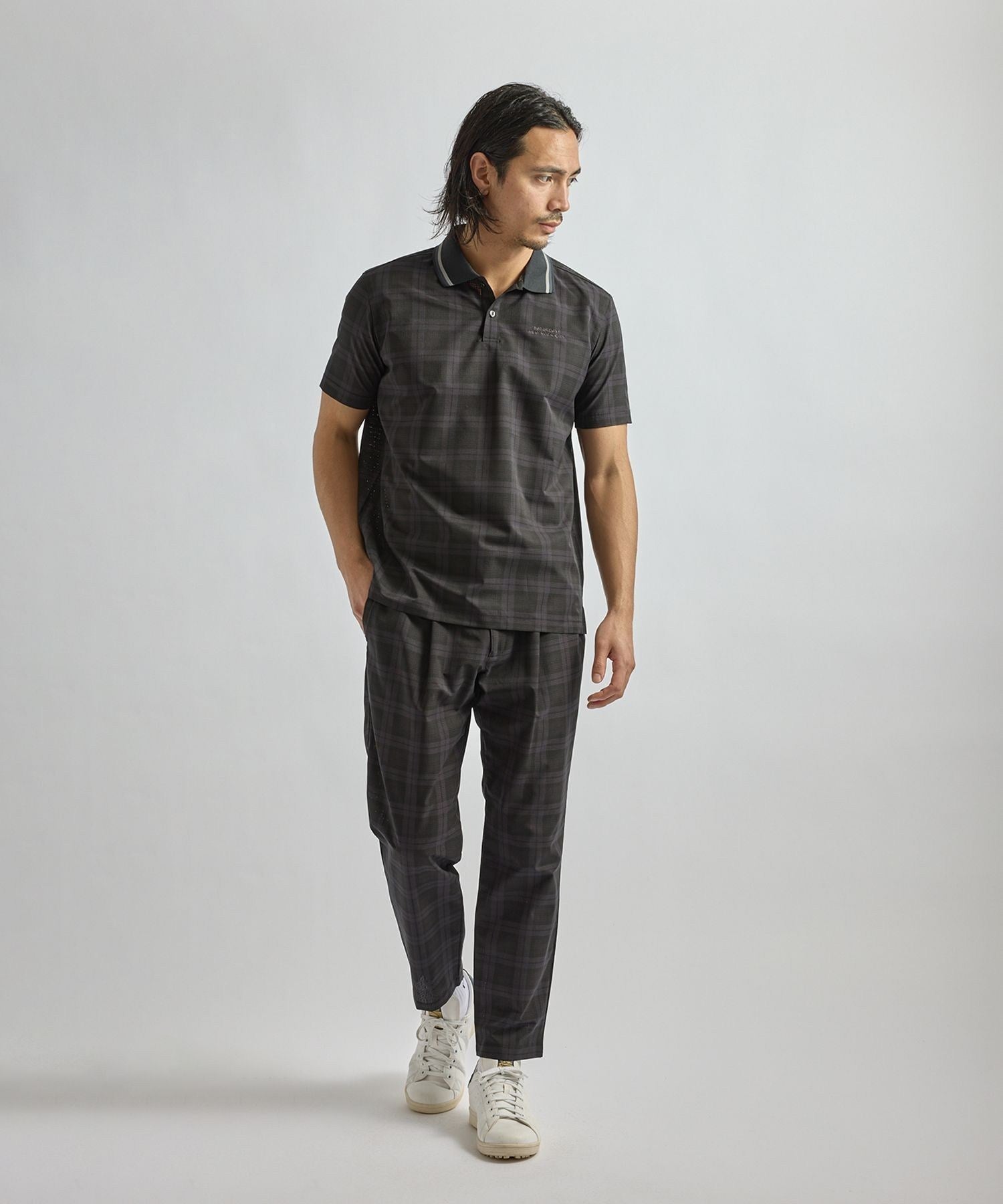 Seersucker Polo Shirt