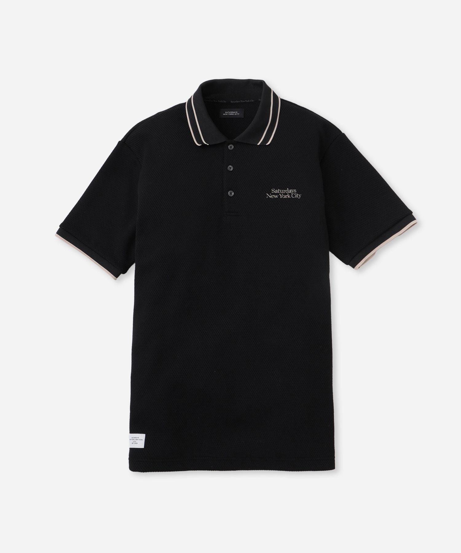 SS T/C Thrmal Polo Shirt | Saturdays NYC Japan