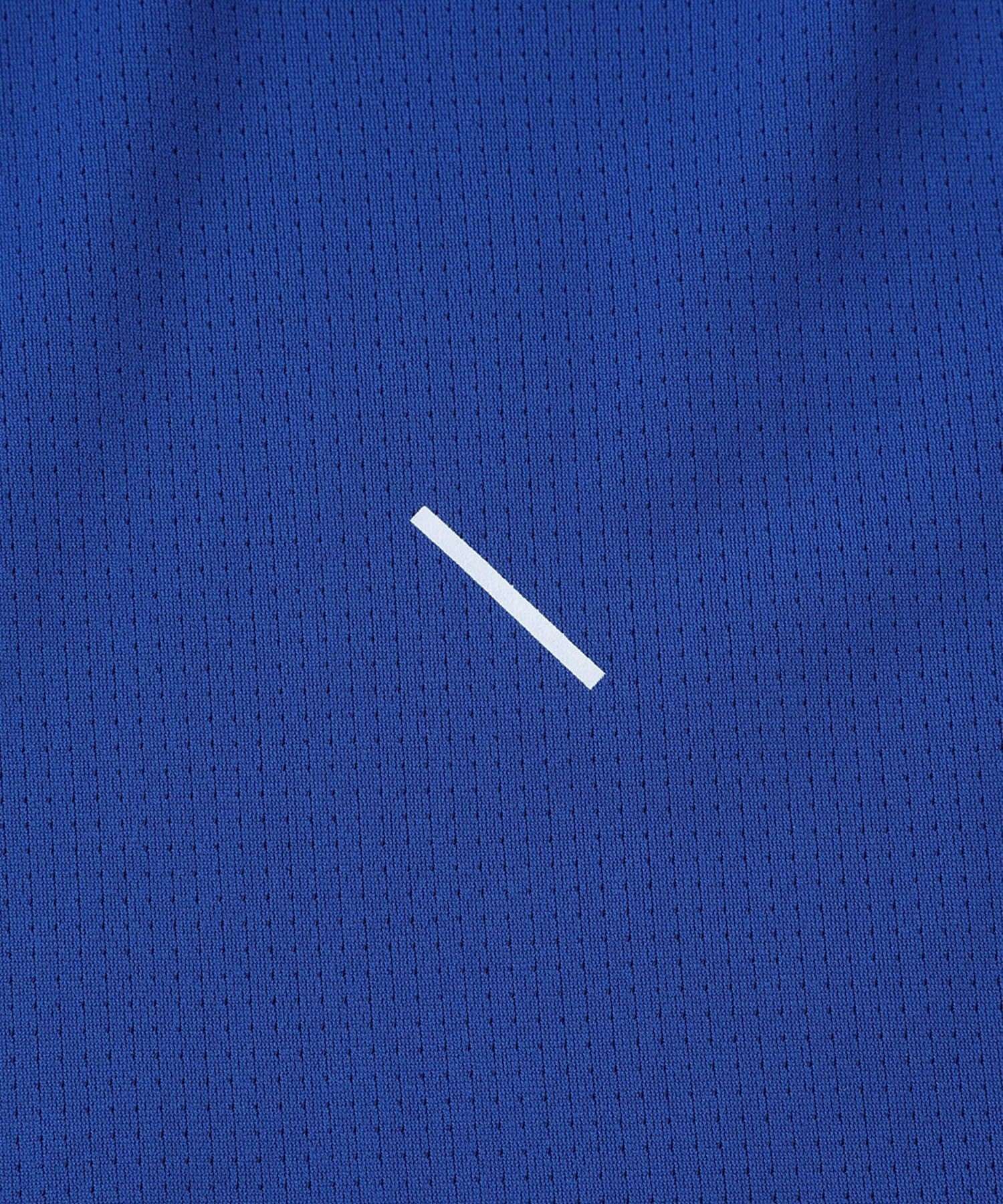 SS Dot Mesh Half Mockneck Shirt