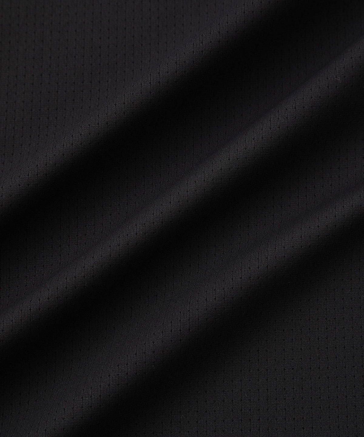 SS Dot Mesh Half Mockneck Shirt