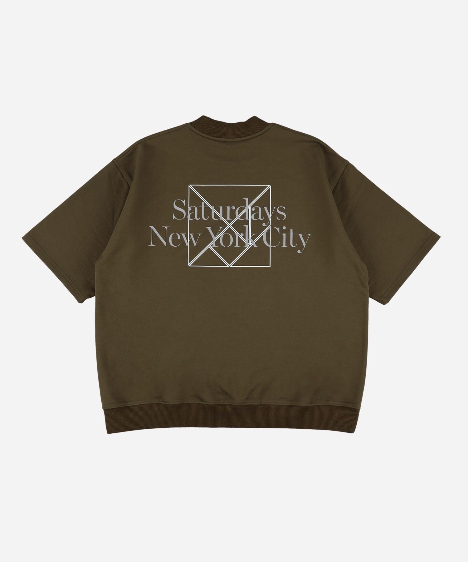 予約】TANGRAM x Saturdays NYC Sweat Mockneck | Saturdays NYC Japan