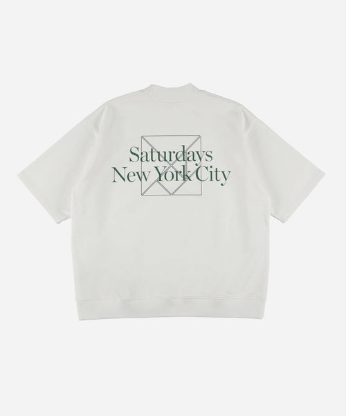 TANGRAM モックネックトップス TANGRAM x Saturdays NYC Sweat Mockneck | Saturdays NYC Japan