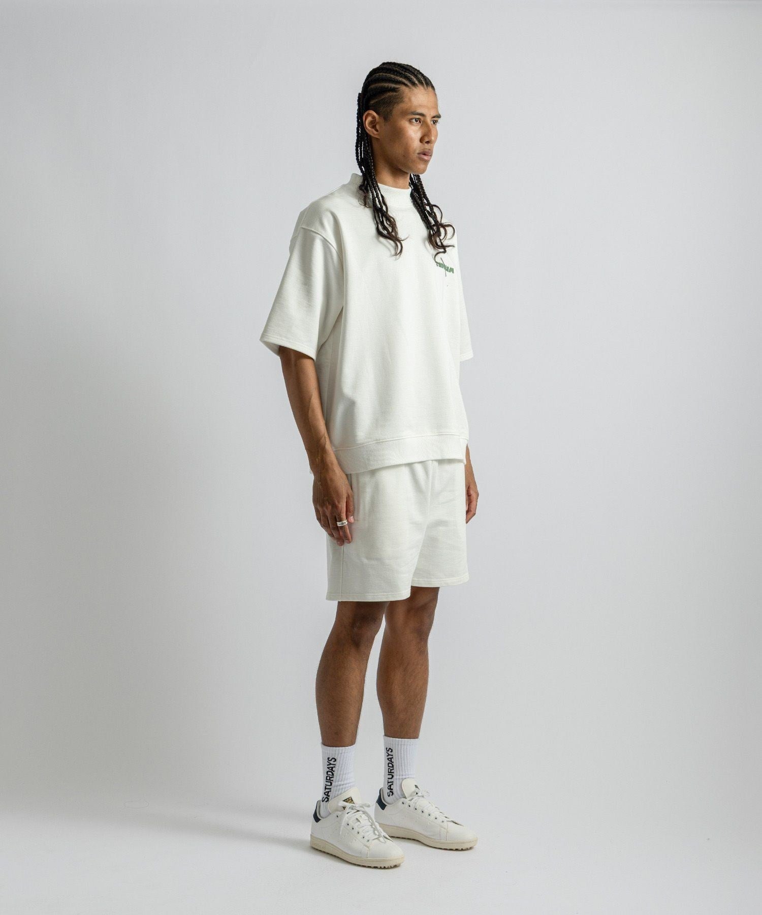 TANGRAM  x Saturdays NYC Sweat Mockneck