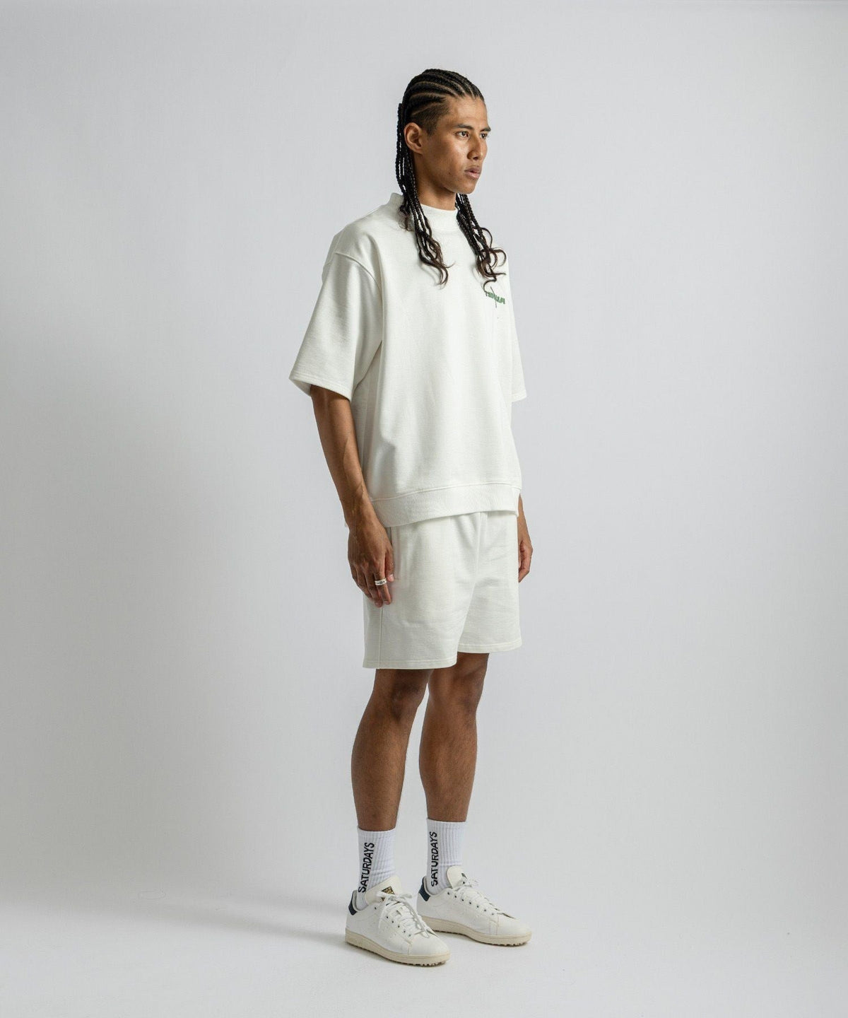 TANGRAM  x Saturdays NYC Sweat Mockneck