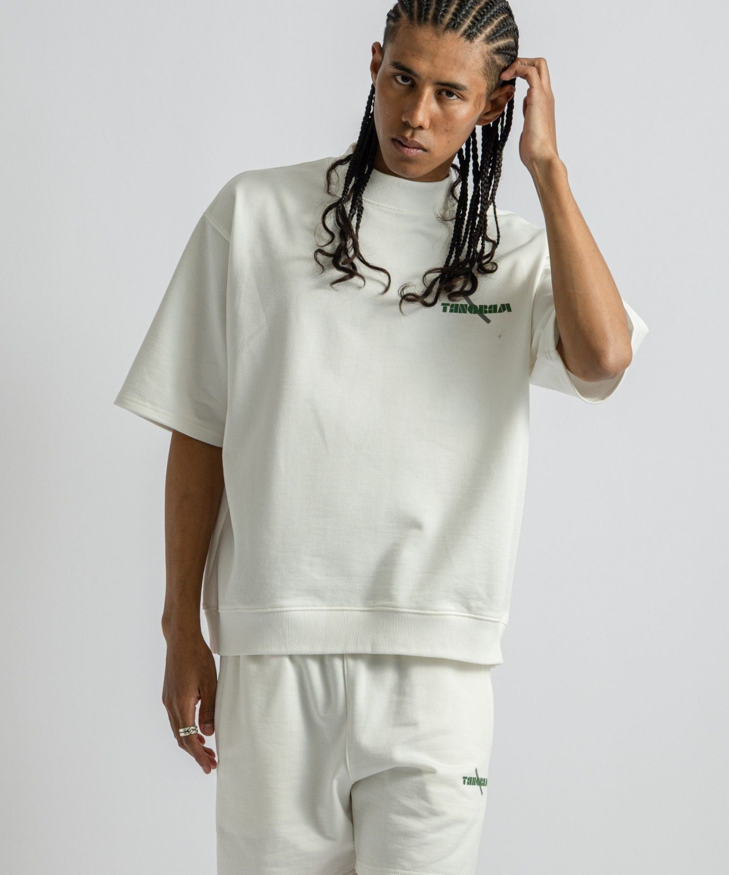 TANGRAM  x Saturdays NYC Sweat Mockneck