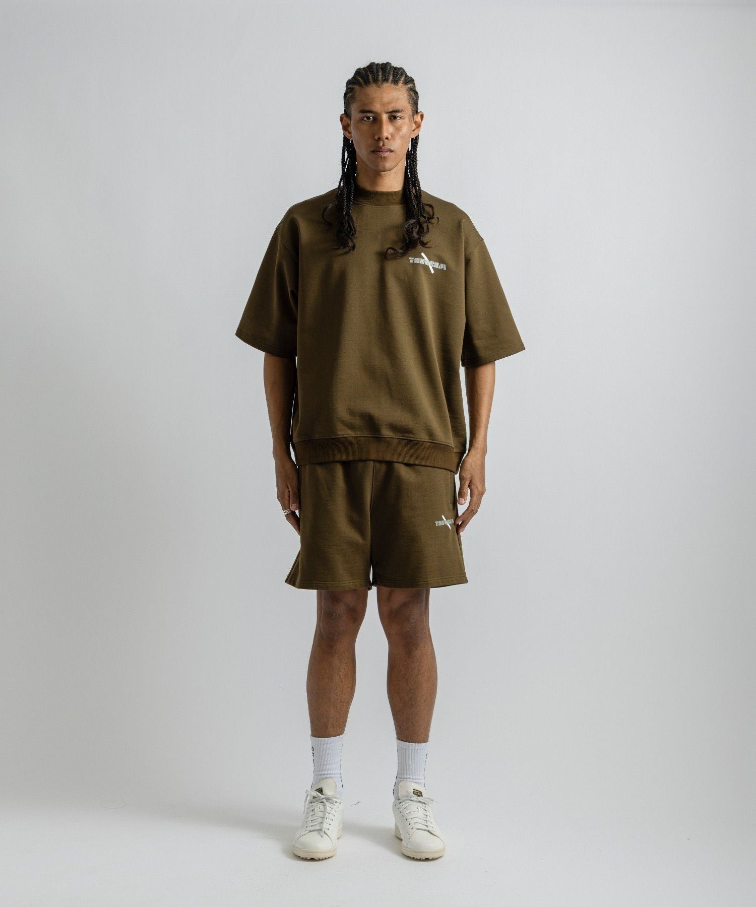 TANGRAM  x Saturdays NYC Sweat Mockneck