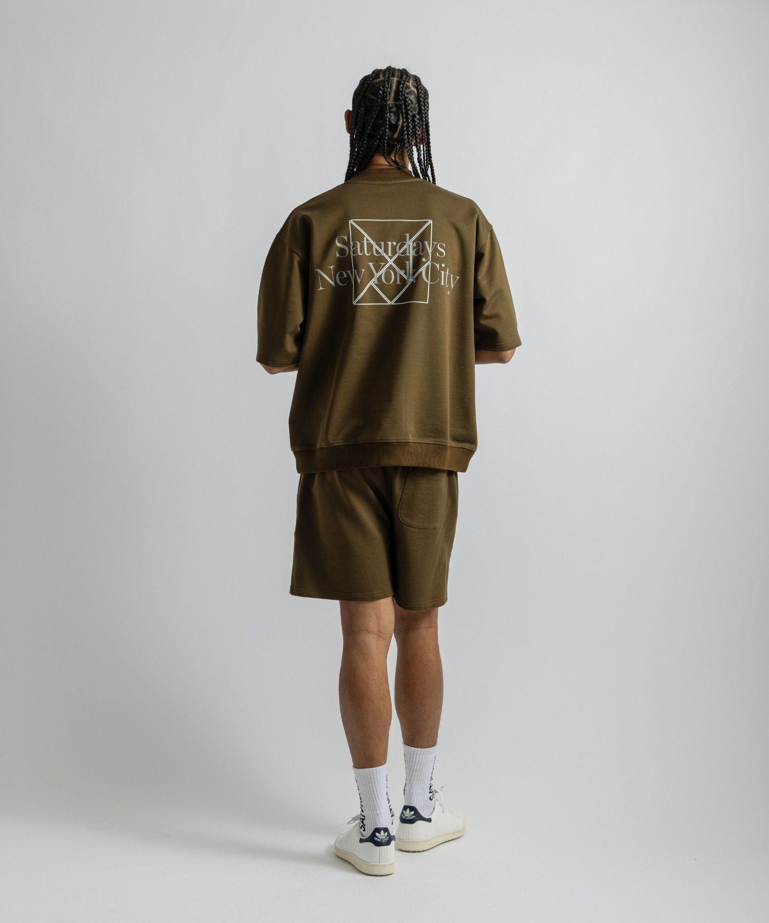 TANGRAM x Saturdays NYC Sweat Mockneck | Saturdays NYC Japan