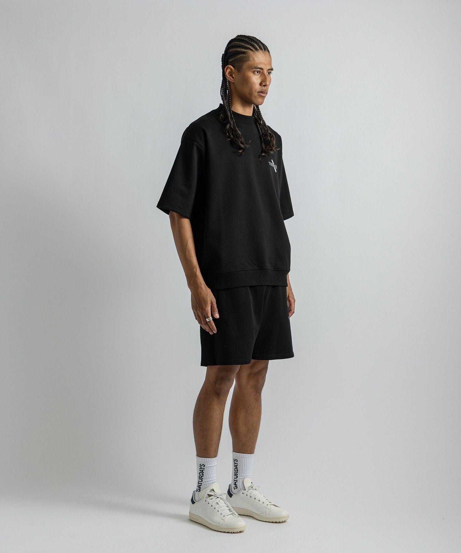 TANGRAM  x Saturdays NYC Sweat Mockneck
