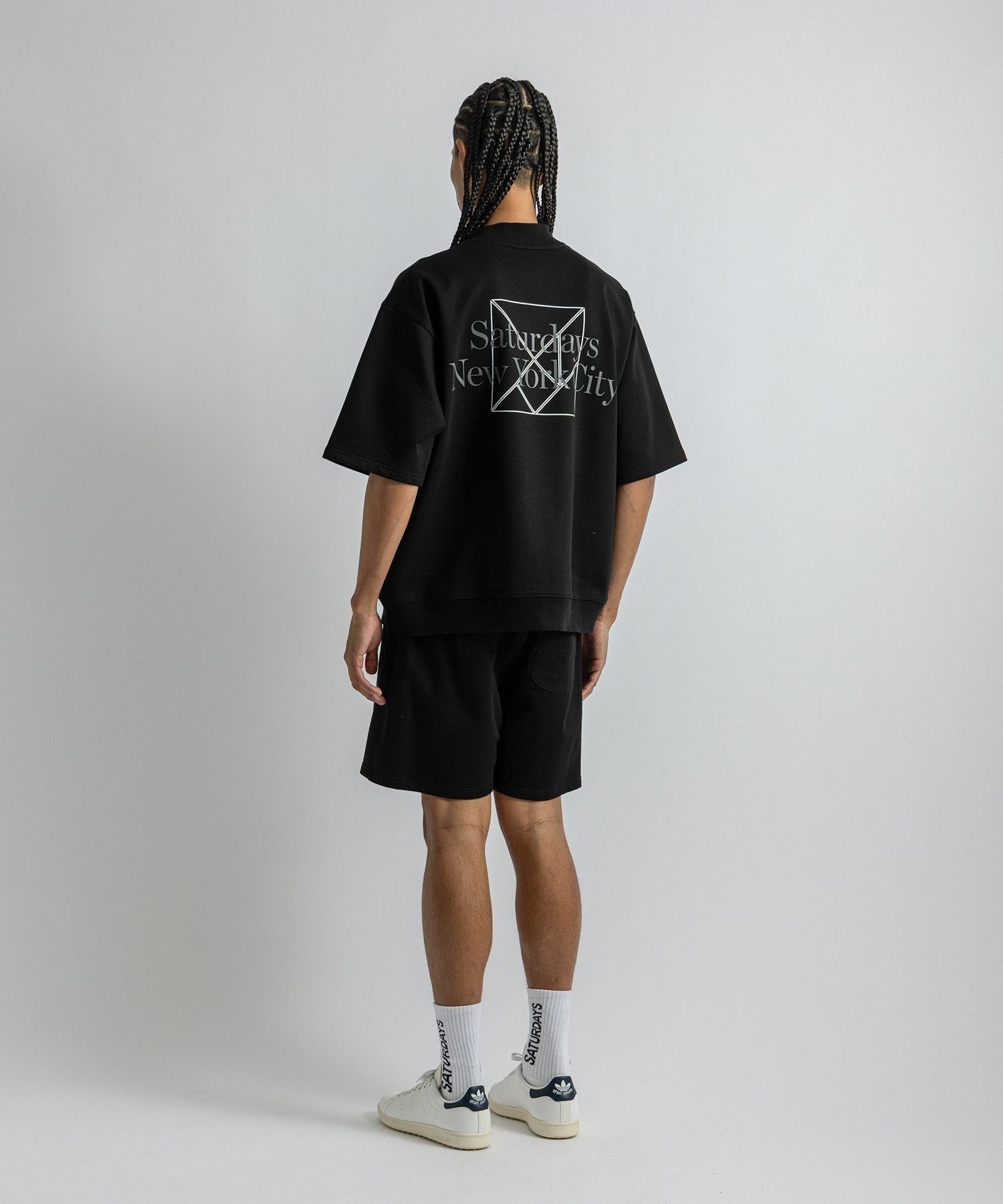 予約】TANGRAM x Saturdays NYC Sweat Mockneck | Saturdays NYC Japan