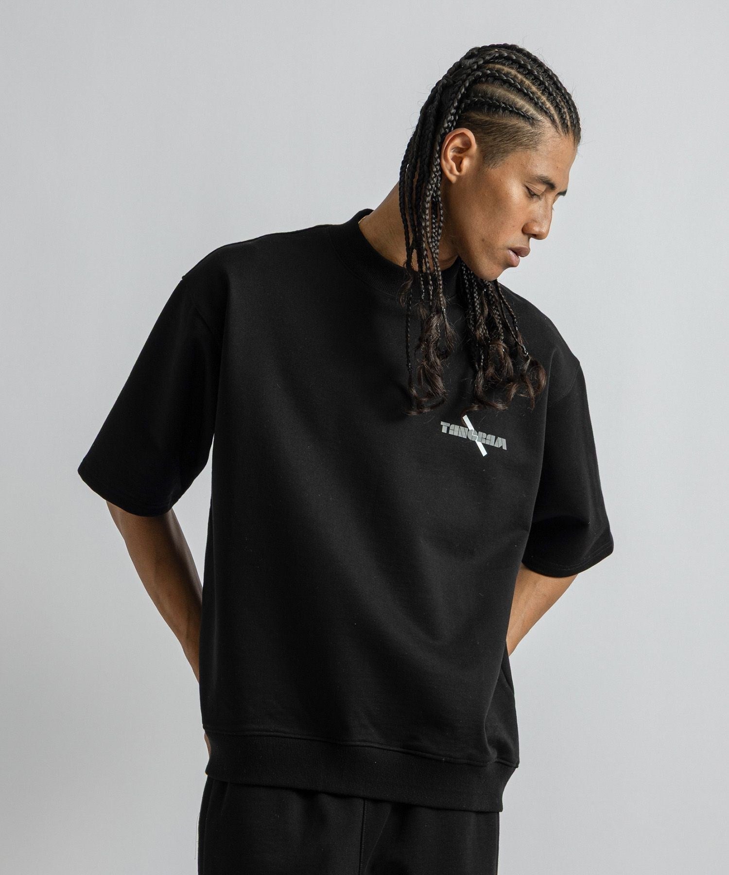TANGRAM  x Saturdays NYC Sweat Mockneck