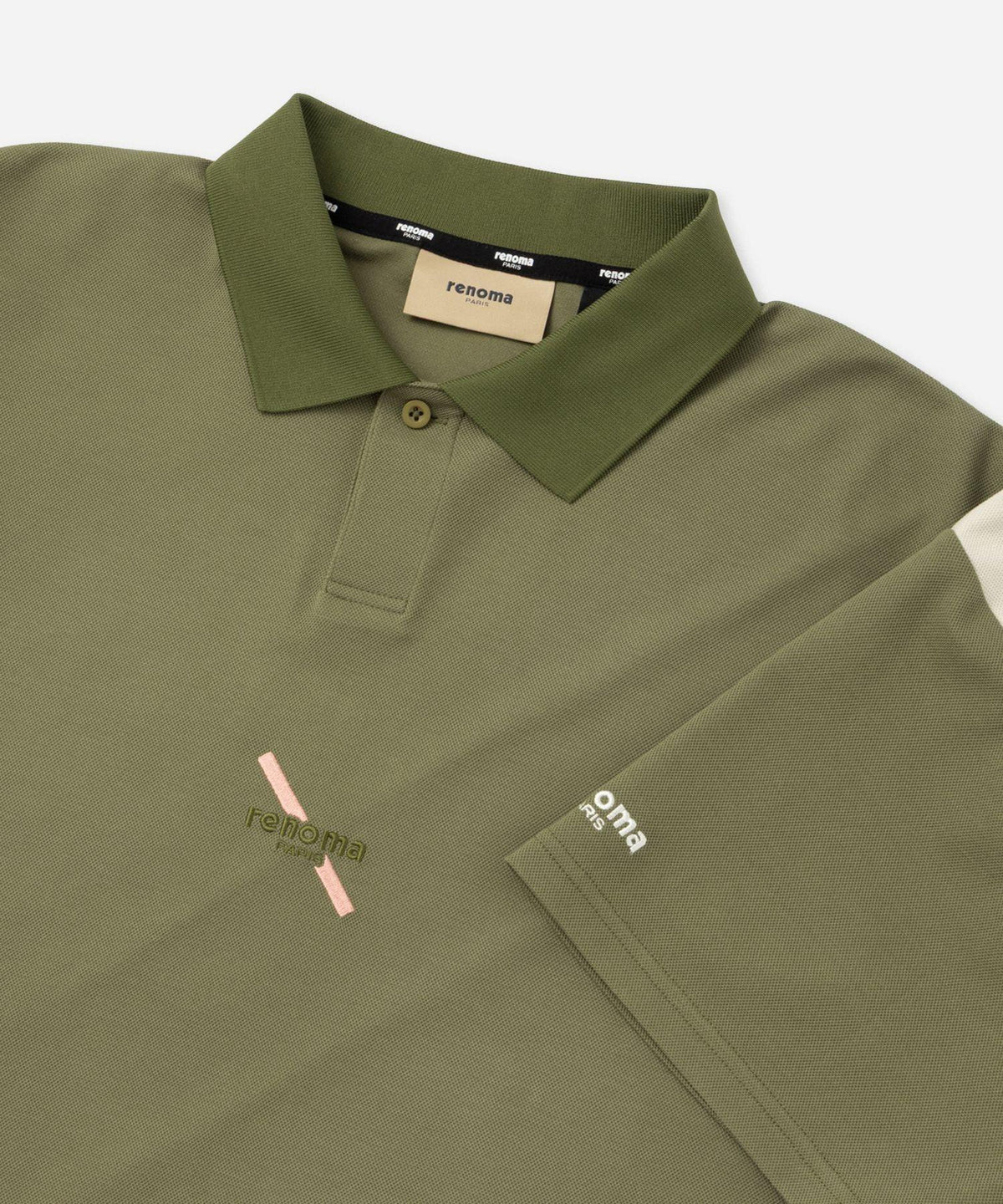 renoma GOLF x Saturdays NYC Back Print Polo SS