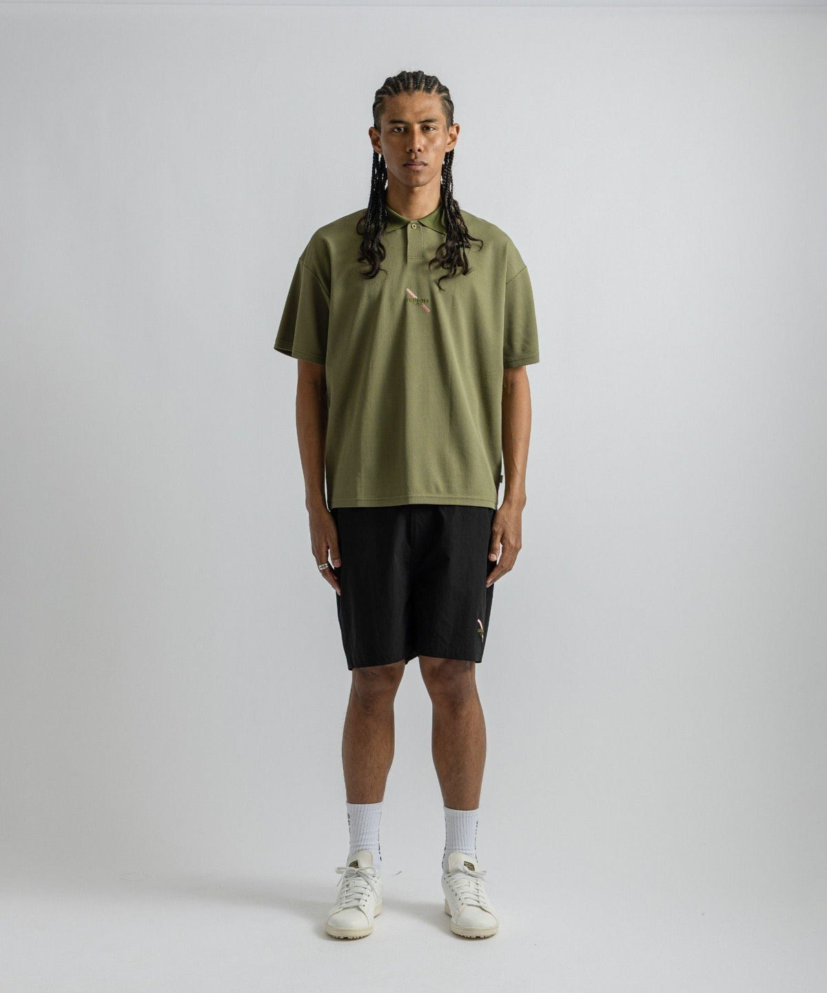 renoma GOLF x Saturdays NYC Back Print Polo SS