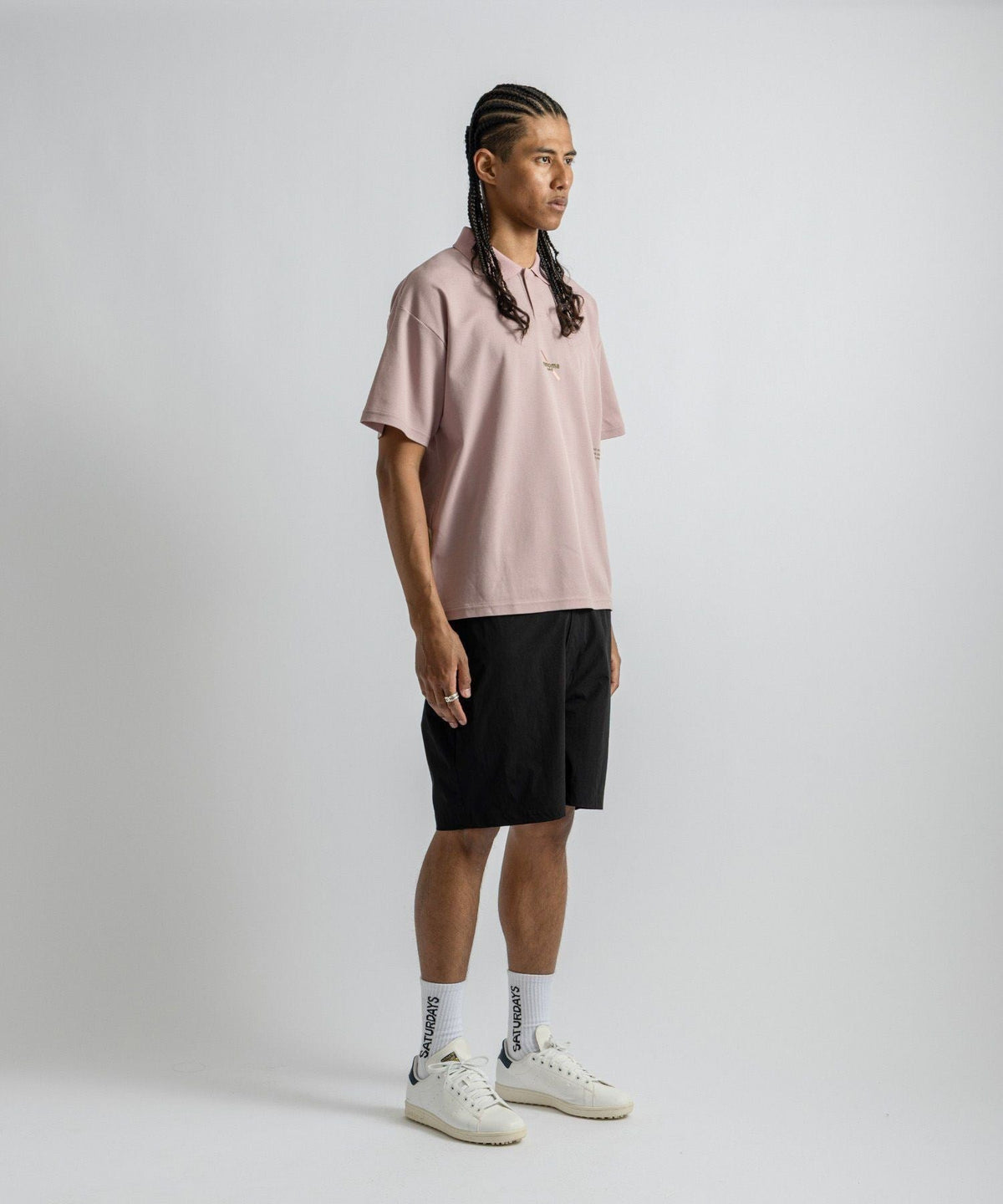 renoma GOLF x Saturdays NYC Back Print Polo SS