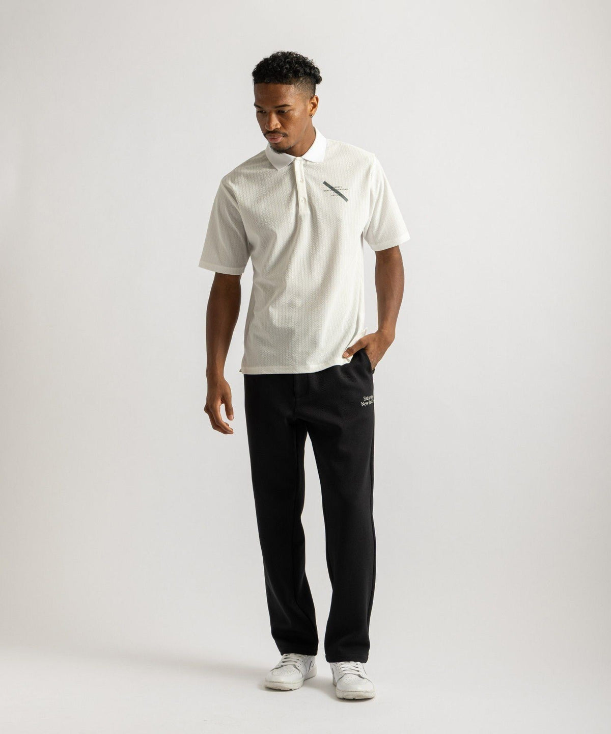 Dobby Stripe SS Polo