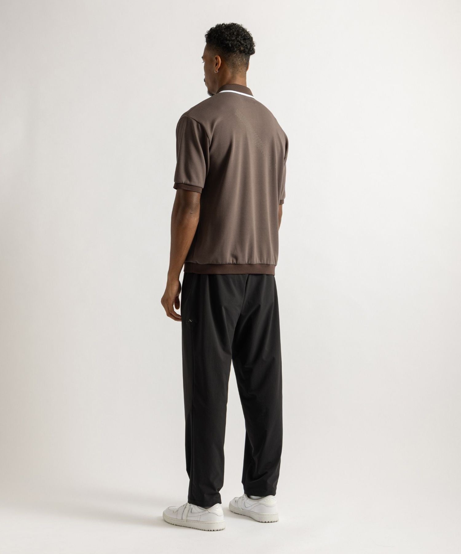 Doubleknit Rib Hem SS Polo