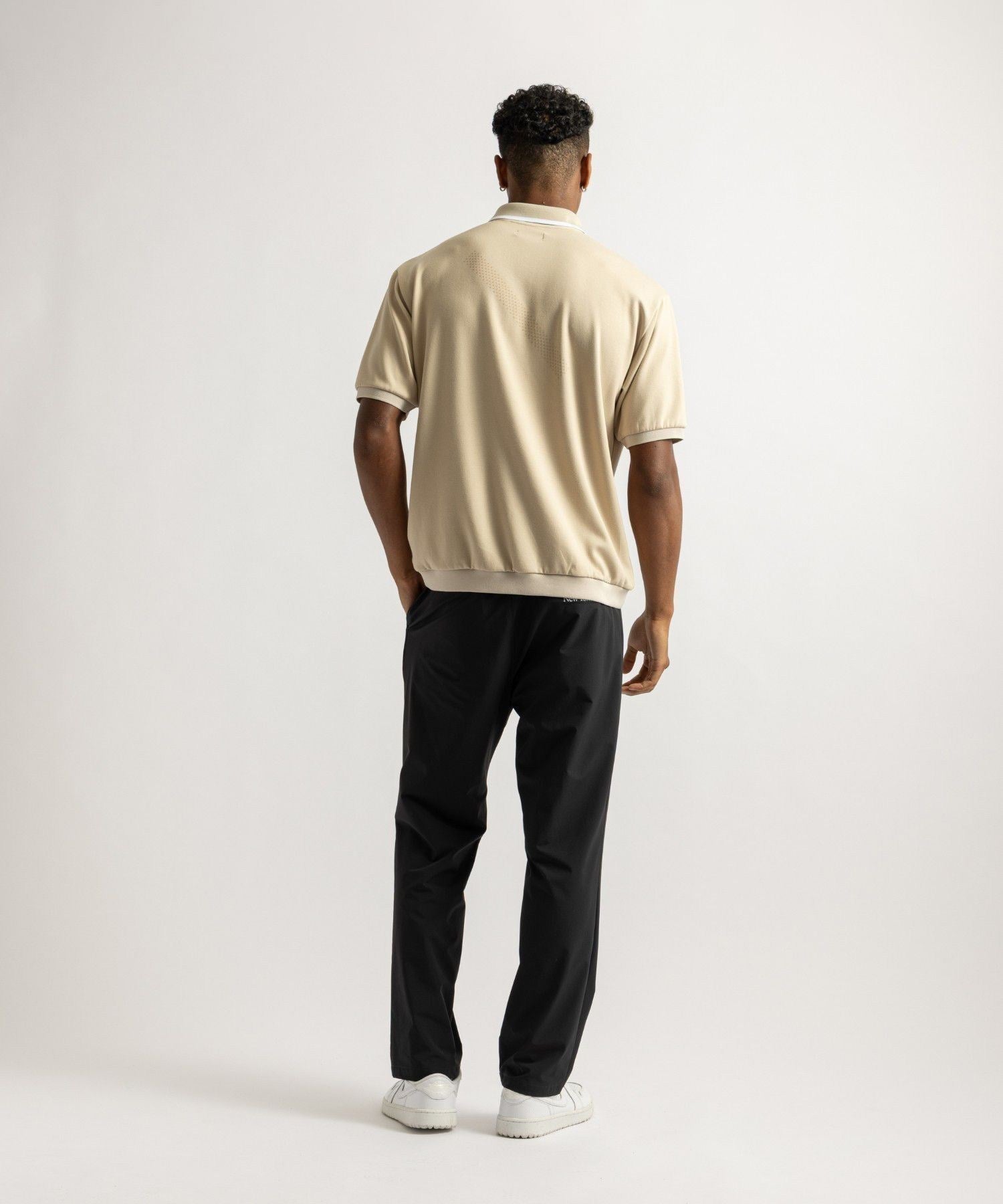 Doubleknit Rib Hem SS Polo