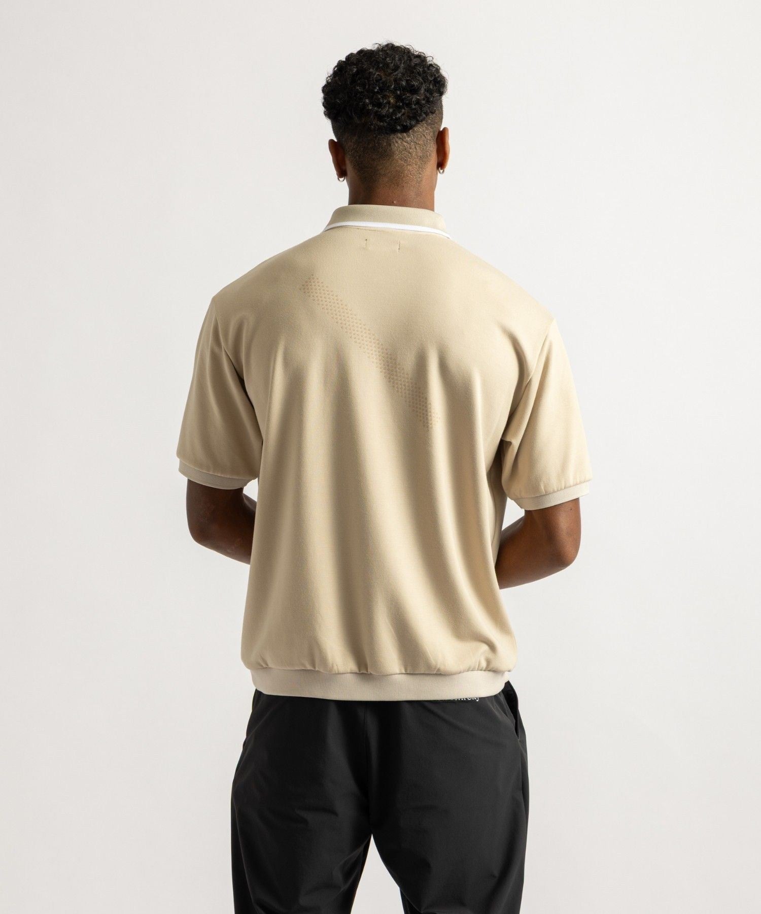 Doubleknit Rib Hem SS Polo