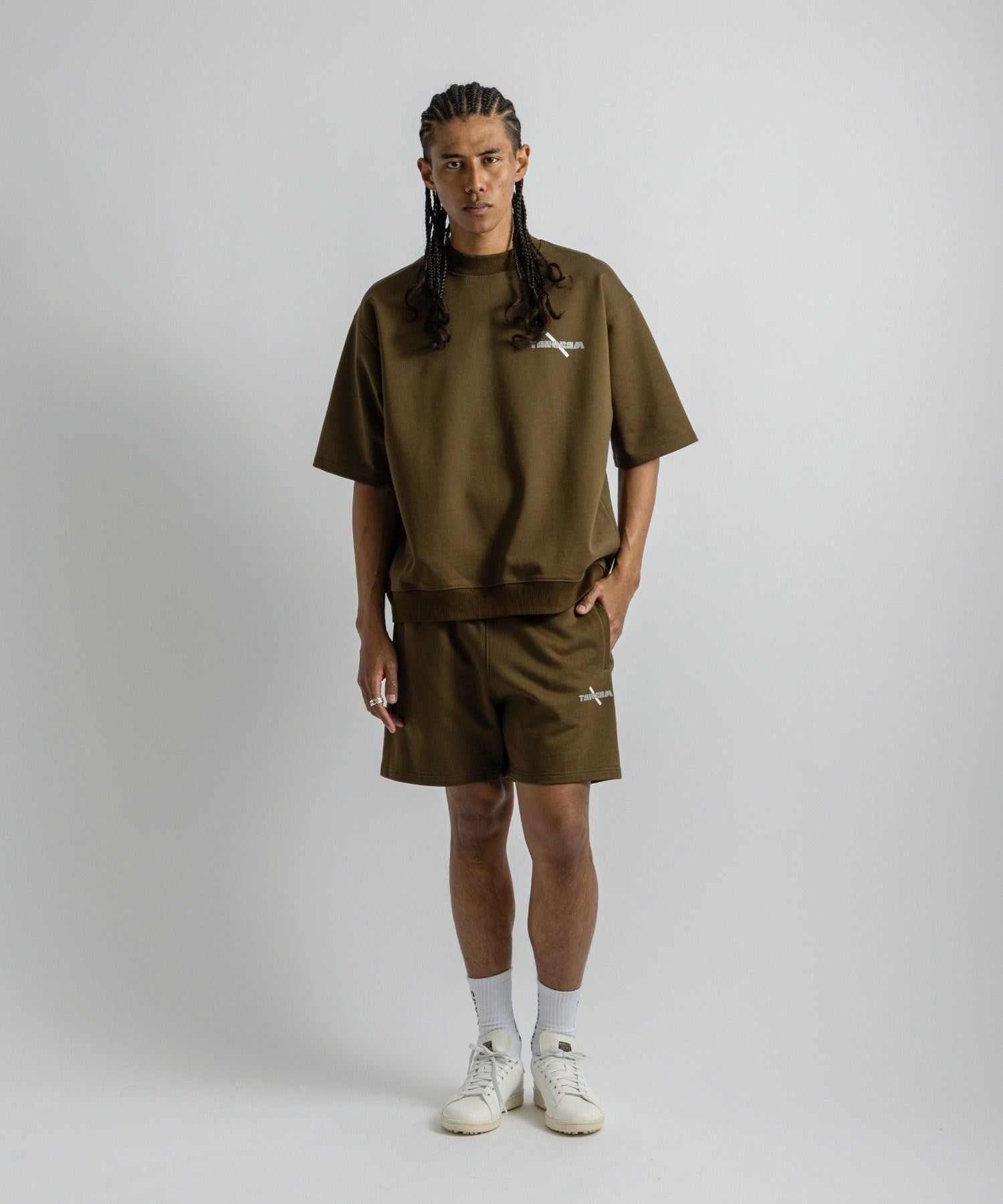 【予約】TANGRAM  x Saturdays NYC Sweat Shorts