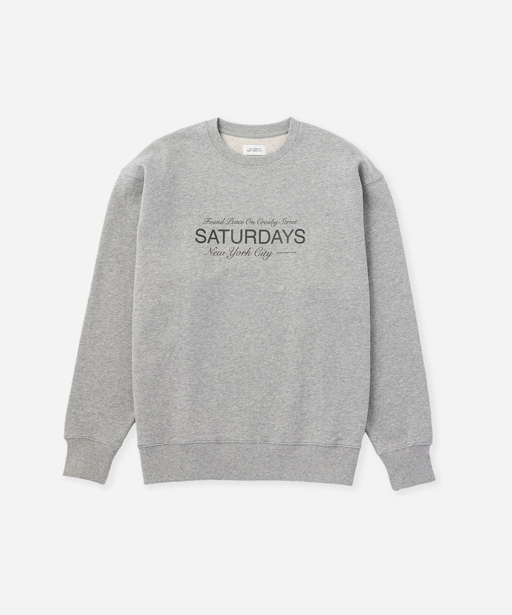 Bowery Found Peace Sweatshirt | Saturdays NYC Japan