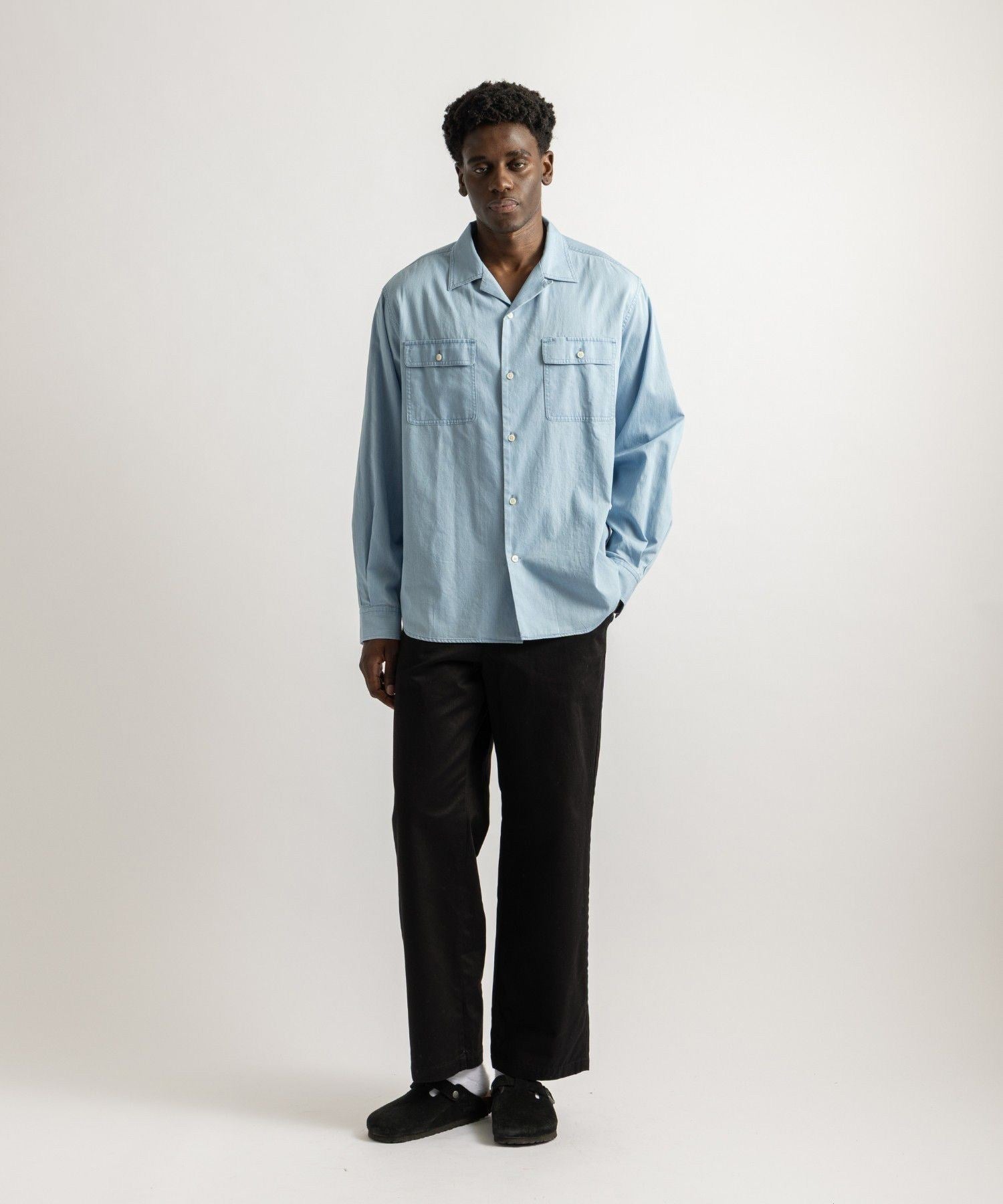 Hanley Chambray Melange Shirt