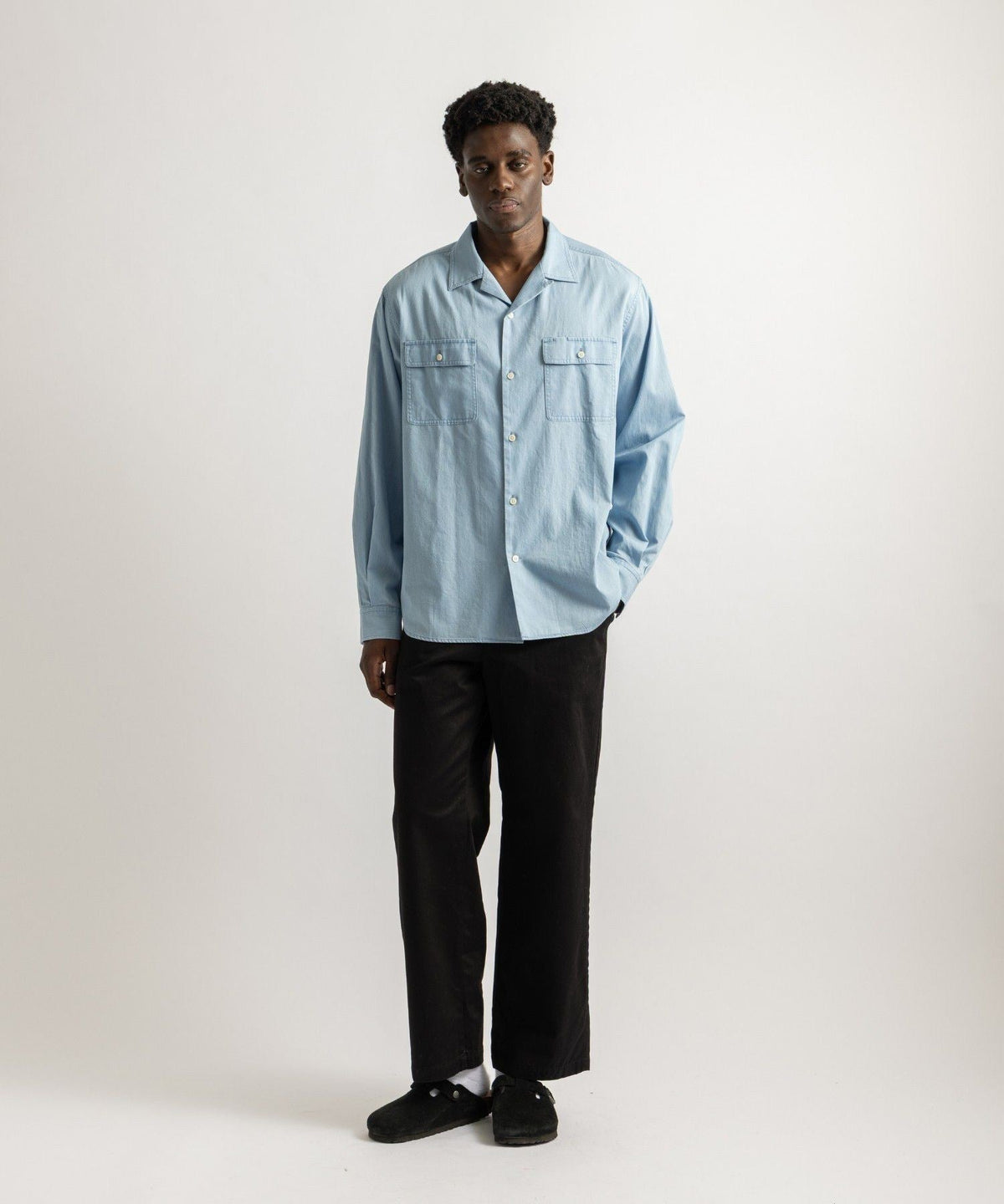 Hanley Chambray Melange Shirt