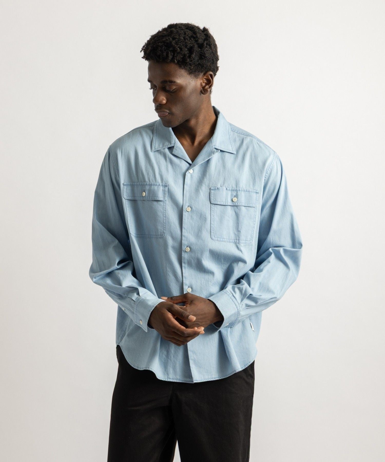 Hanley Chambray Melange Shirt