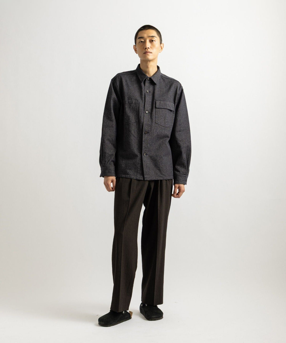Magnus Melange Work Shirt