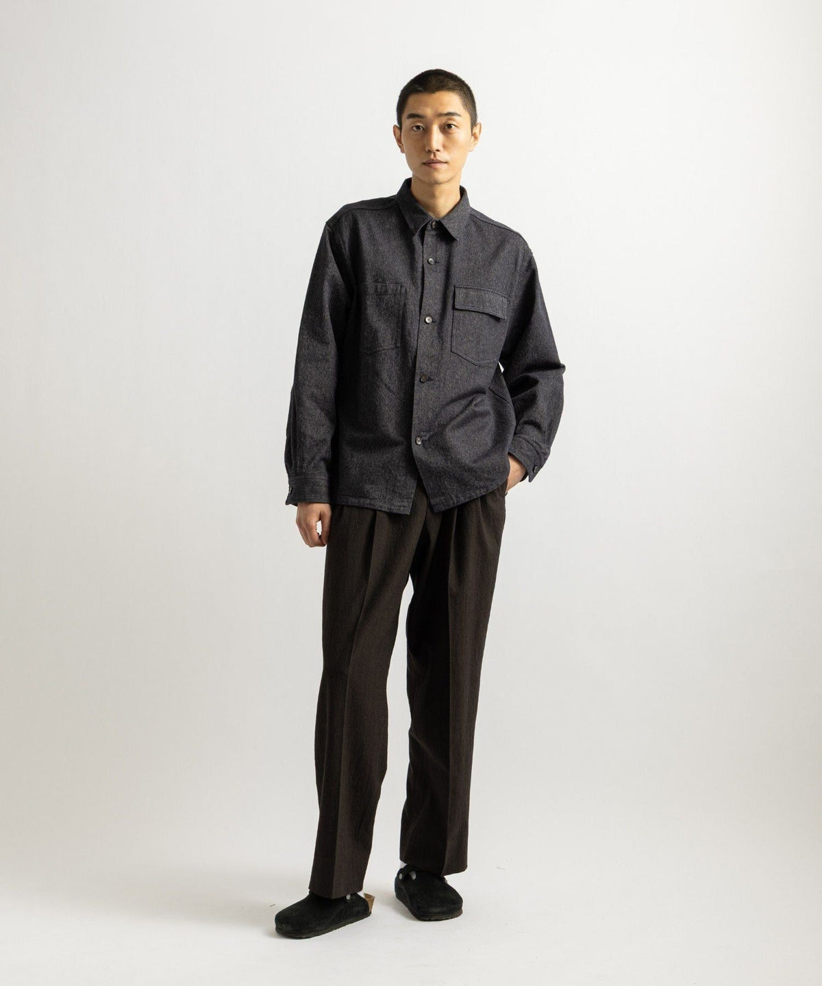 Magnus Melange Work Shirt