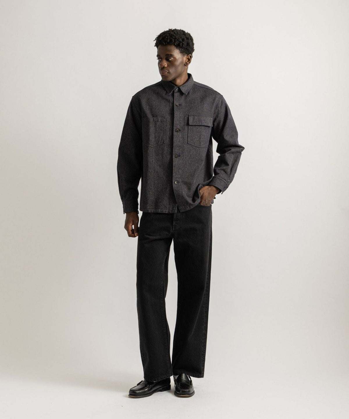 Magnus Melange Work Shirt