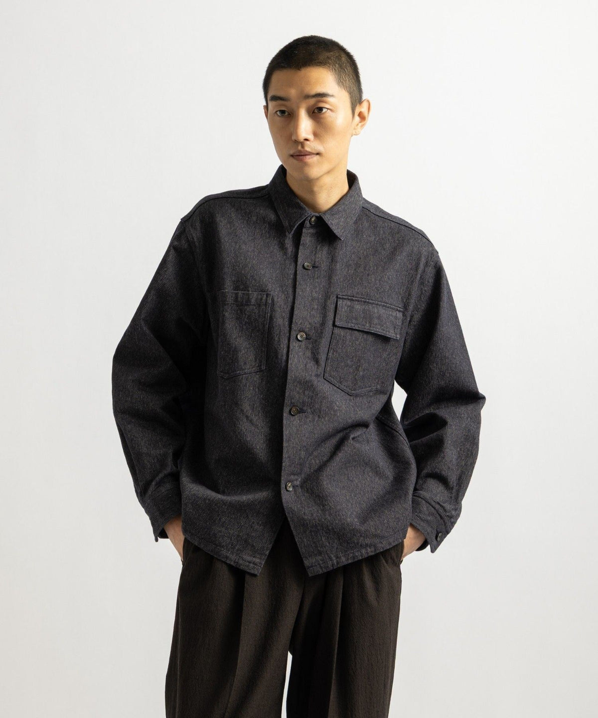 Magnus Melange Work Shirt