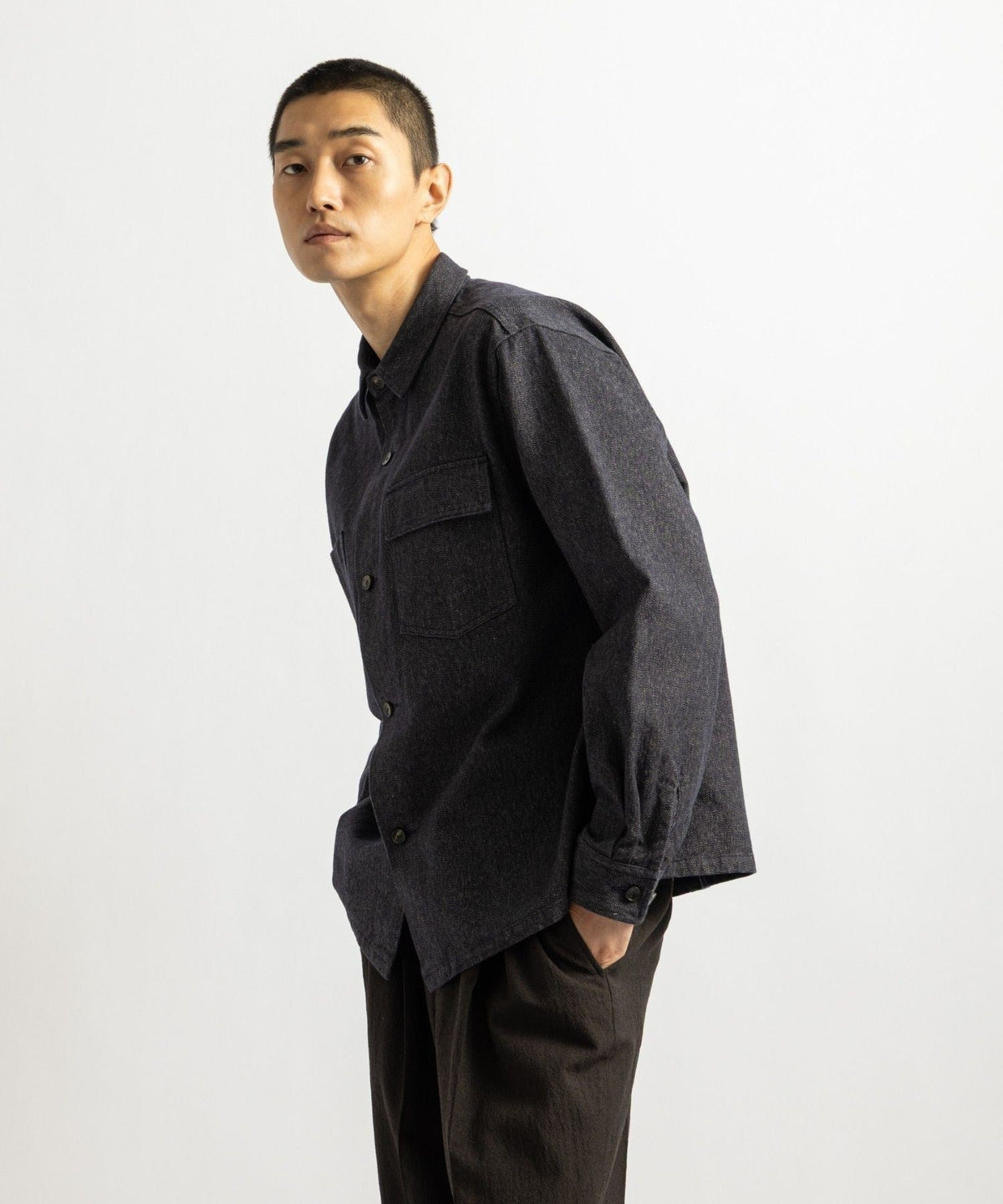 Magnus Melange Work Shirt